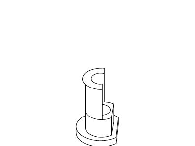 KOHLER Grommet, Snap Fit