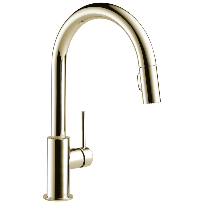 Delta Trinsic 9159 Single Handle Pull-Down Kitchen Limited Swivel