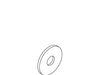 KOHLER Plain Washer, 5/16