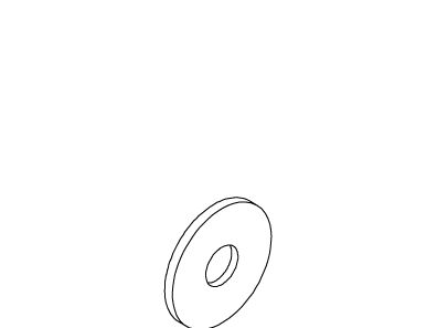 KOHLER Plain Washer, 5/16
