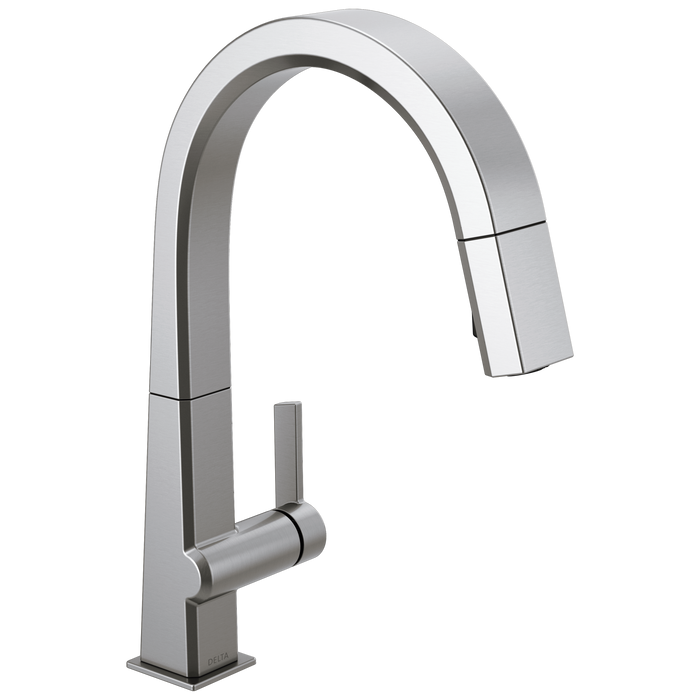 Delta Delta Pivotal™: Single Handle Pull Down Kitchen Faucet