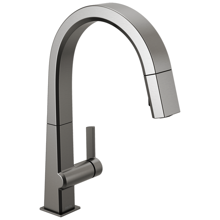 Delta Delta Pivotal™: Single Handle Pull Down Kitchen Faucet