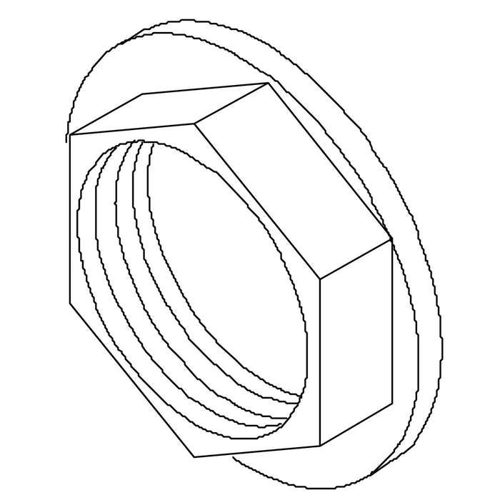 KOHLER Nut, 1.050-12 Butt-2B