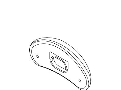 KOHLER Assembly, Pillow/Bracket