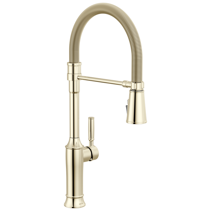Delta Renaldi 9684 Single-Handle Pull-Down Spring Kitchen Faucet