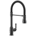 Delta Broderick 9690 Single Handle Pull-Down Kitchen Faucet With Spring Spout