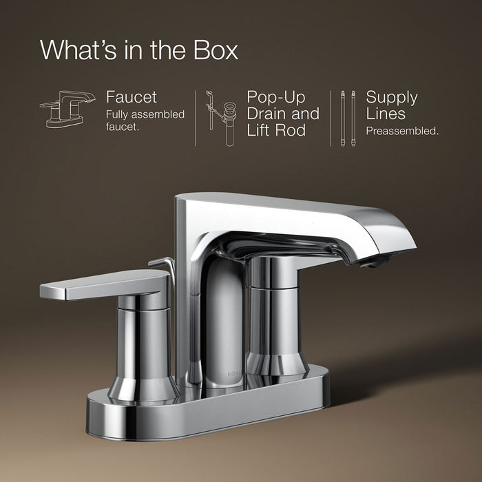 Polished Chrome - Infographic of included pieces