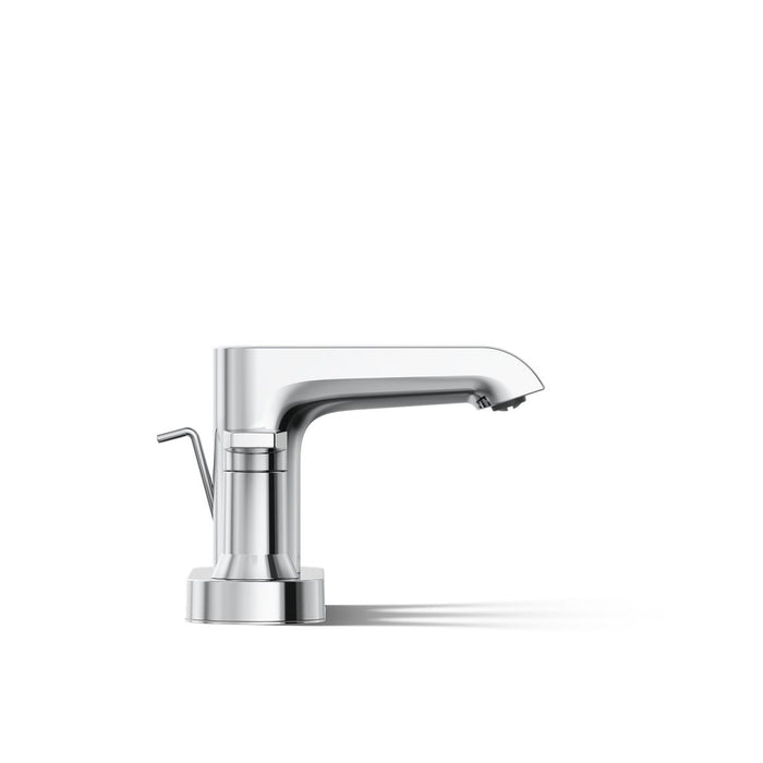 Polished Chrome - side view of product