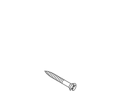 KOHLER Screw, Drywall 6 X 1.5
