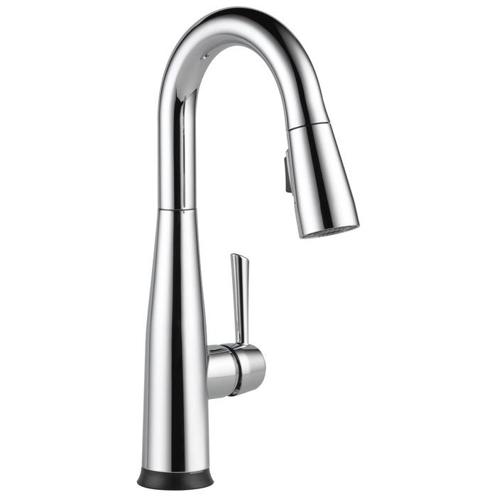 Delta Essa 9913T Single Handle Pull-Down Bar / Prep Faucet with TouchTouch 2O Technology