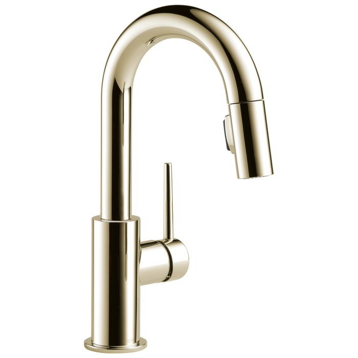 Delta Trinsic 9959 Single Handle Pull-Down Bar / Prep Faucet