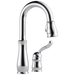 Delta Leland 9678 Single Handle Pull-Down Bar / Prep Faucet