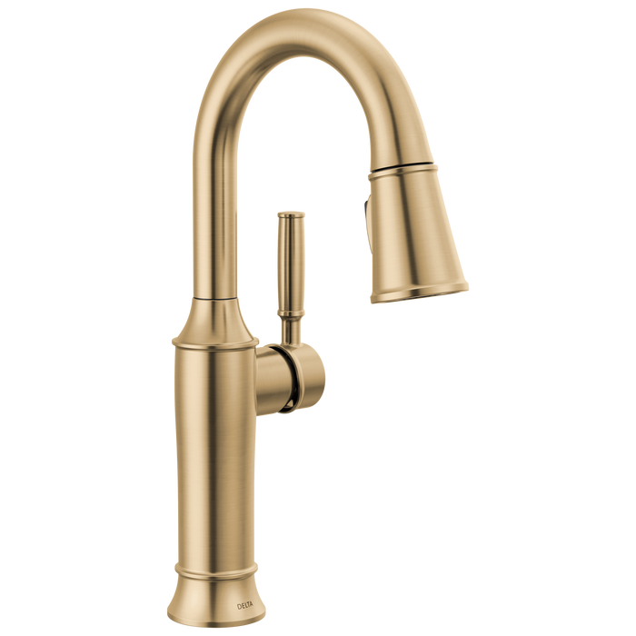 Delta Renaldi 9984 Single Handle Pull-Down Bar / Prep Faucet