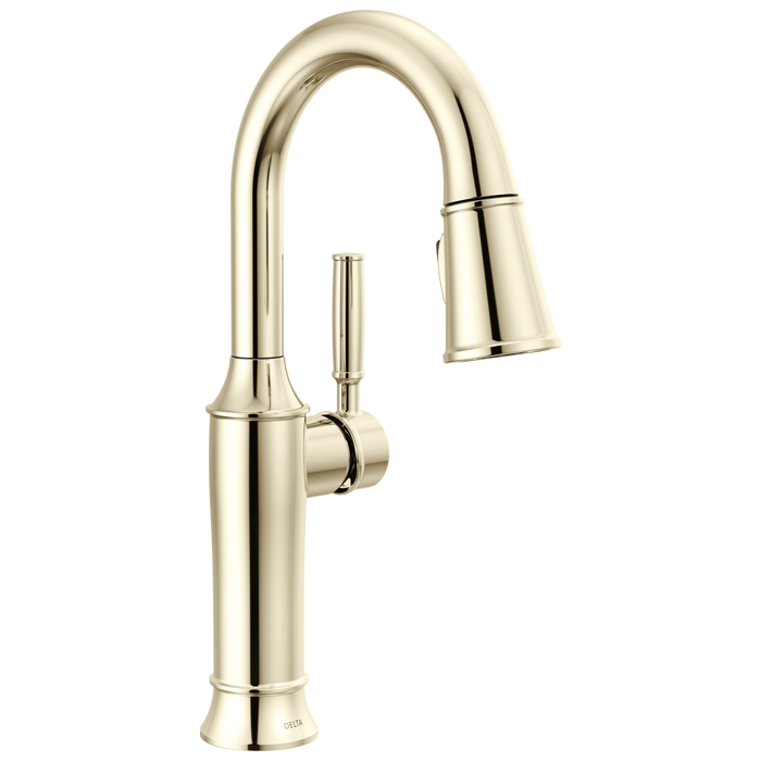 Delta Renaldi 9984 Single Handle Pull-Down Bar / Prep Faucet