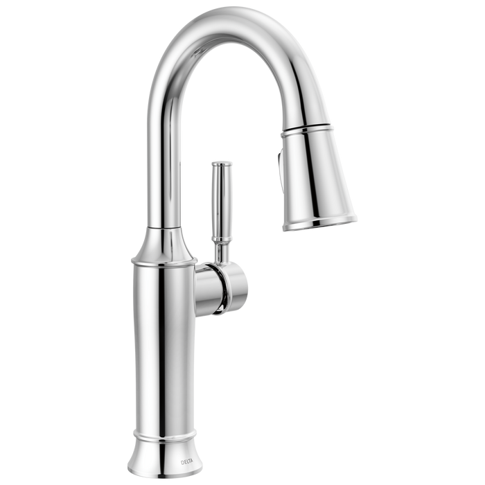 Delta Renaldi 9984 Single Handle Pull-Down Bar / Prep Faucet