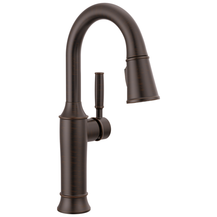 Delta Renaldi 9984 Single Handle Pull-Down Bar / Prep Faucet