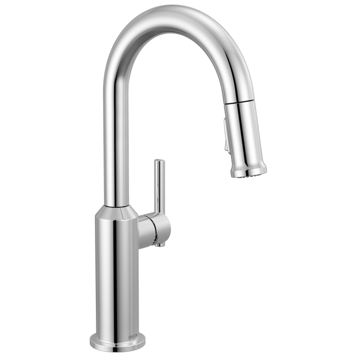 Delta Cordova 9985 Single Handle Pull-Down Bar/Prep Faucet