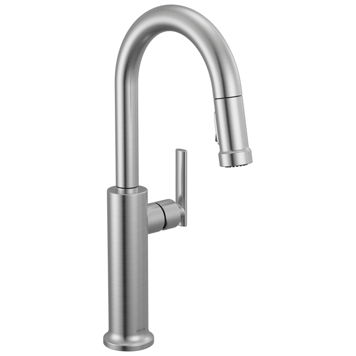 Delta Altado 9986 Single Handle Pull-Down Bar / Prep Faucet