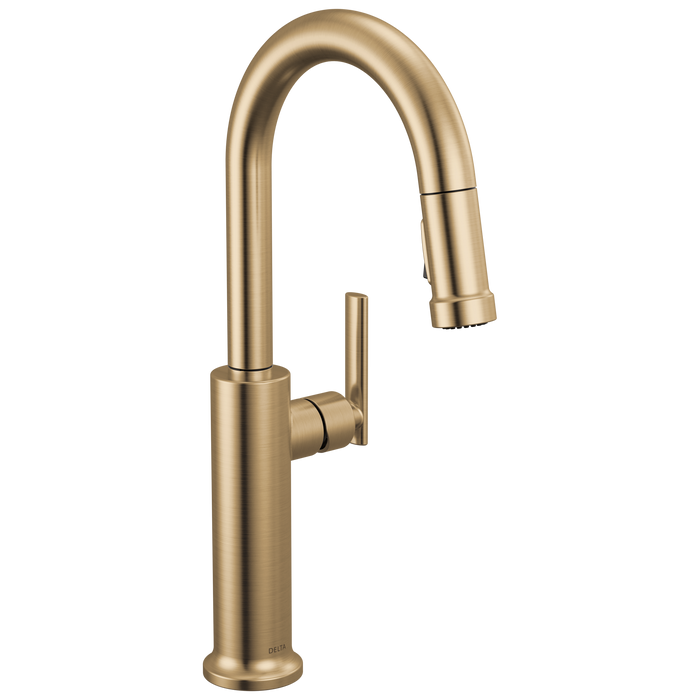 Delta Altado 9986 Single Handle Pull-Down Bar / Prep Faucet