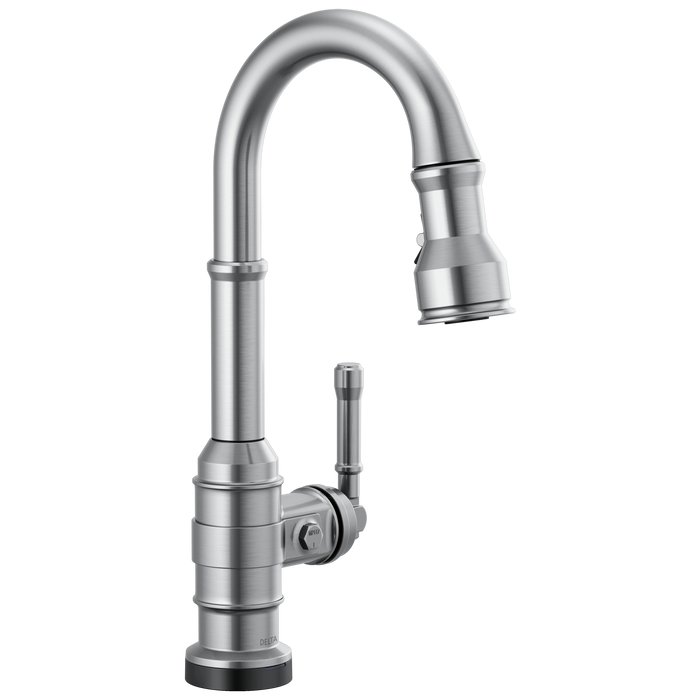 Delta Broderick 9990TL Touch2O Bar / Prep Faucet with Touchless Technology
