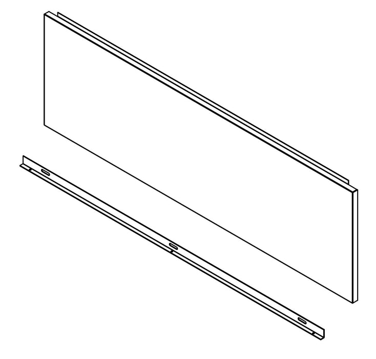Elkay Stainless Steel Access Panel for Bi-Level Architectural Fountains