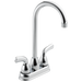 Delta Foundations B28910LF Two Handle Bar / Prep Faucet - Chrome