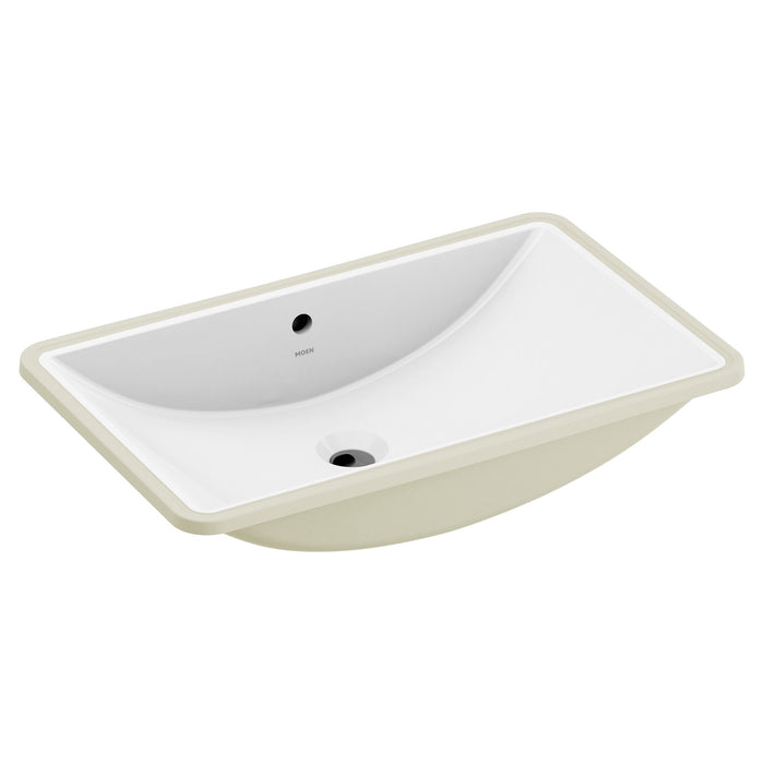 Moen 23.63" X 14.75" Porcelain Na Single Bowl Sink