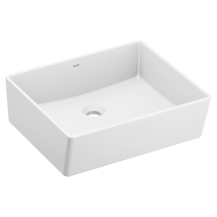 Moen 18" X 15.75" Porcelain Na Single Bowl Vessel Sink