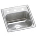 Elkay Celebrity Stainless Steel 15" x 15" x 6-1/8" 3-Hole Single Bowl Drop-in Bar Sink w/Center Drain