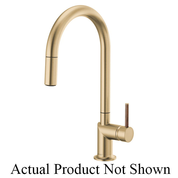 Brizo Odin: Pull-Down Faucet with Arc Spout - Less Handle