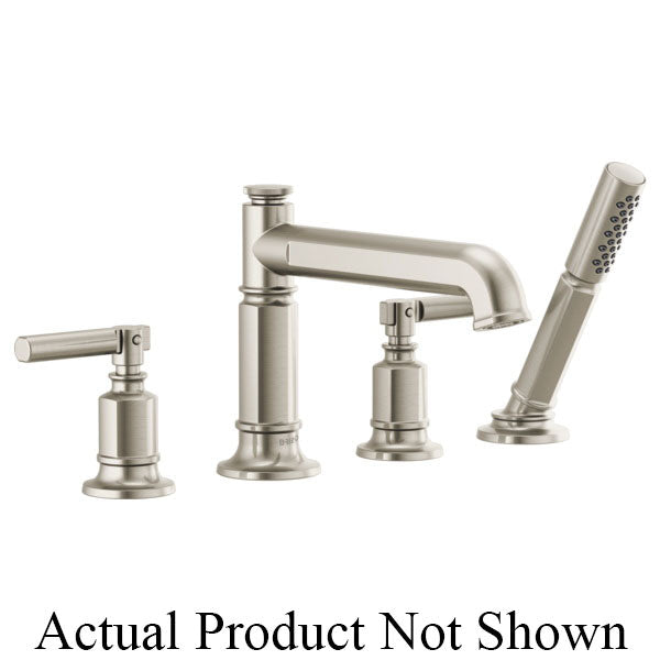 Brizo Invari: Roman Tub Faucet With Handshower - Less Handles