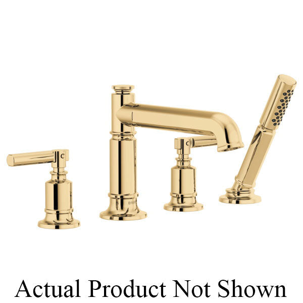 Brizo Invari: Roman Tub Faucet With Handshower - Less Handles