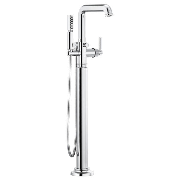 Brizo Invari T70176 Single-Handle Floor Mount Tub Filler - Less Handle