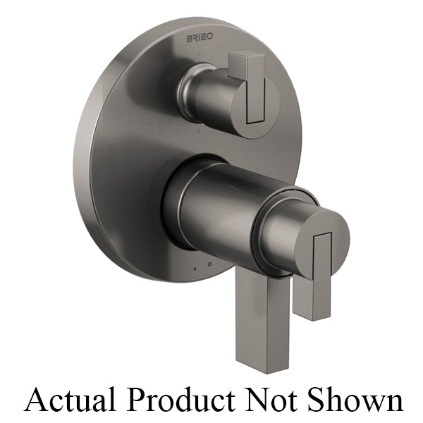 Brizo Litze: TEMPASSURE THERMOSTATIC VALVE WITH 6-FUNCTION DIVERTER TRIM - Less Handles