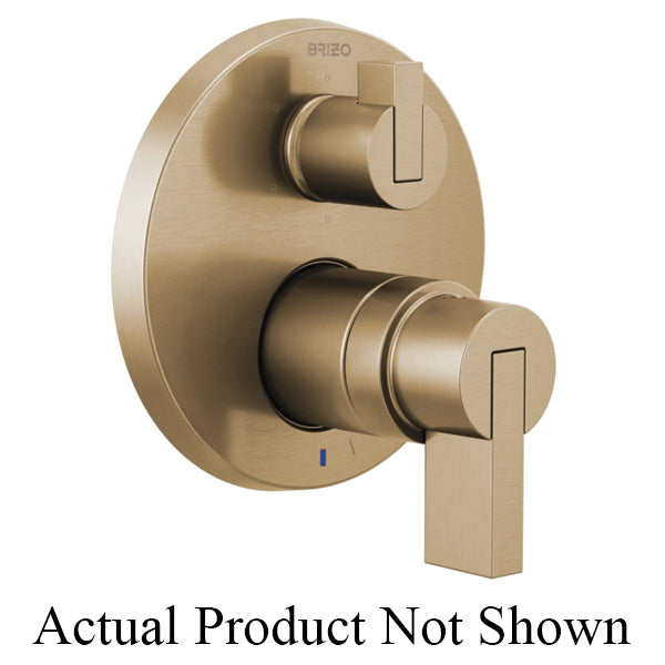 Brizo Litze: Pressure Balance Valve with Integrated 6-Function Diverter Trim - Less Handles