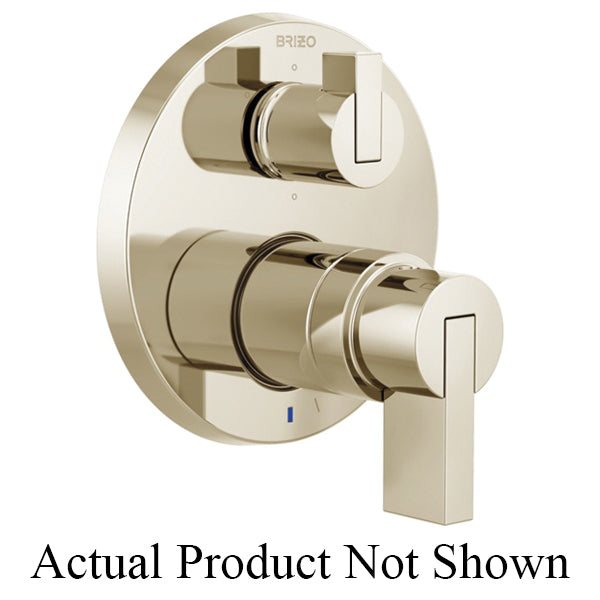 Brizo Litze: Pressure Balance Valve with Integrated 6-Function Diverter Trim - Less Handles