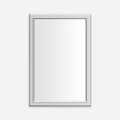 Robern Main Line Main Line Cabinet, 20" x 30" x 4", Bryn Mawr Frame, Chrome, Electric Upgrade