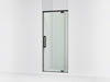 KOHLER K-CA37593-8L Statement 76" H pivot shower door with 5/16"-thick glass