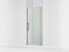 KOHLER K-CA37593-8L Statement 76" H pivot shower door with 5/16"-thick glass