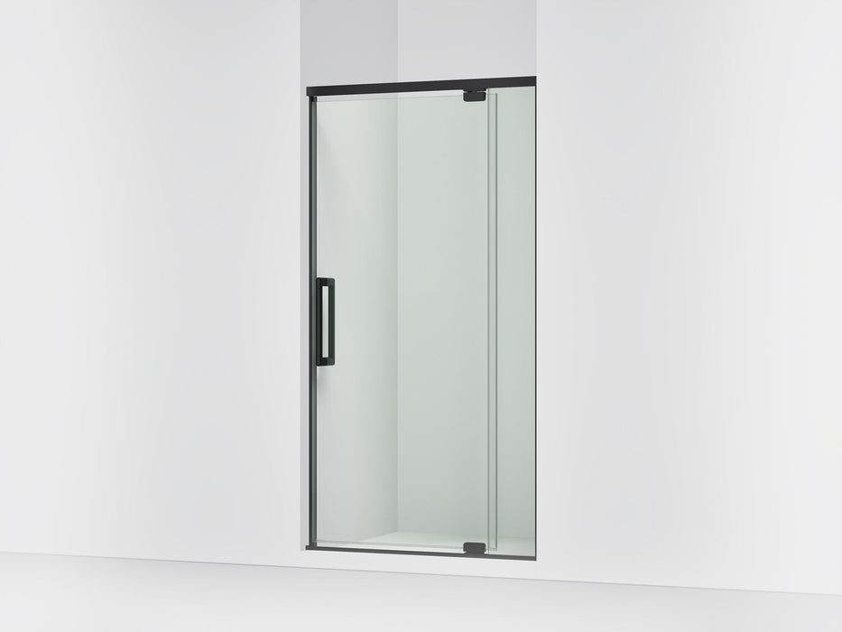KOHLER K-CA37594-8L Statement 76" H pivot shower door with 5/16"-thick glass