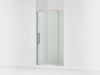 KOHLER K-CA37594-8L Statement 76" H pivot shower door with 5/16"-thick glass