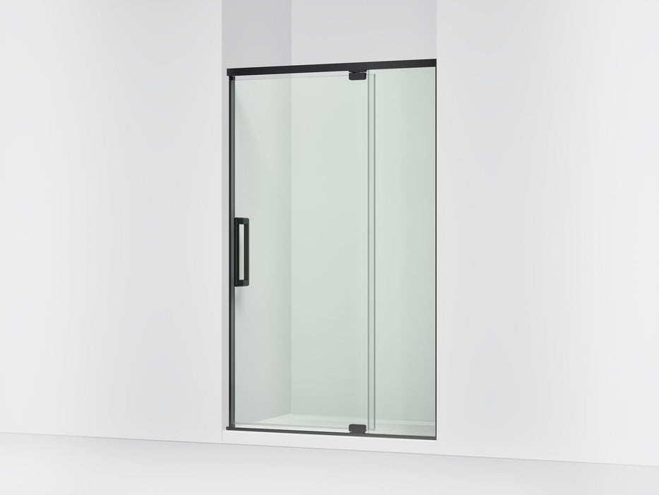 KOHLER K-CA37595-8L Statement 76" H pivot shower door with 5/16"-thick glass