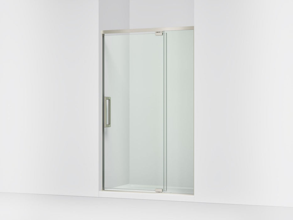 KOHLER K-CA37595-8L Statement 76" H pivot shower door with 5/16"-thick glass