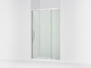 KOHLER K-CA37595-8L Statement 76" H pivot shower door with 5/16"-thick glass
