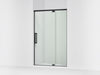 KOHLER K-CA37596-8L Statement 76" H pivot shower door with 5/16"-thick glass
