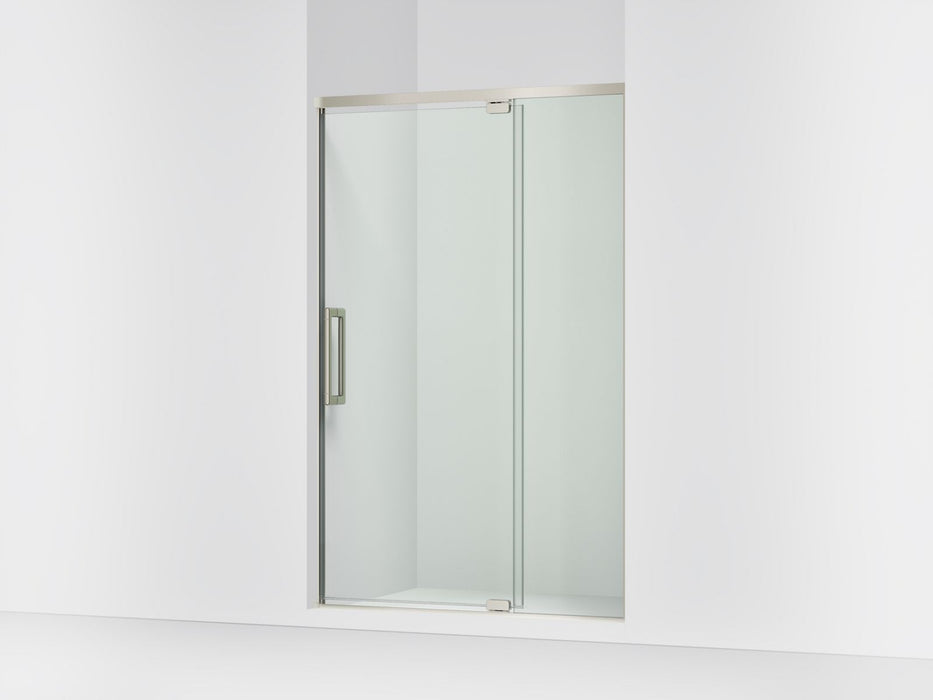 KOHLER K-CA37596-8L Statement 76" H pivot shower door with 5/16"-thick glass