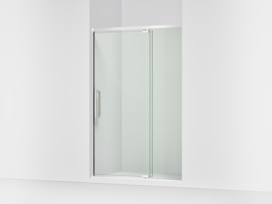 KOHLER K-CA37596-8L Statement 76" H pivot shower door with 5/16"-thick glass