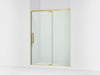 KOHLER K-CA37597-8L Statement 76" H pivot shower door with 5/16"-thick glass
