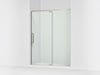 KOHLER K-CA37597-8L Statement 76" H pivot shower door with 5/16"-thick glass