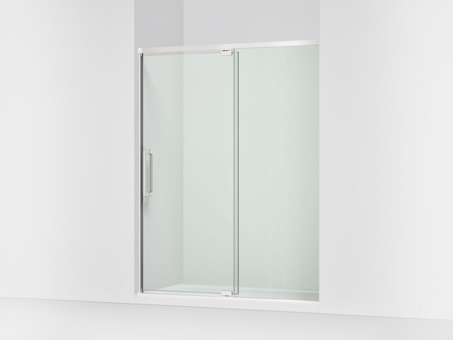 KOHLER K-CA37597-8L Statement 76" H pivot shower door with 5/16"-thick glass